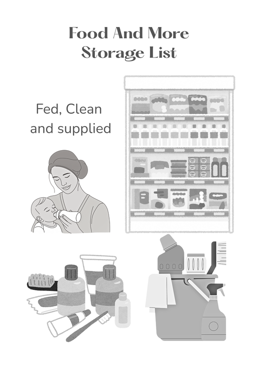 Food & More Storage List